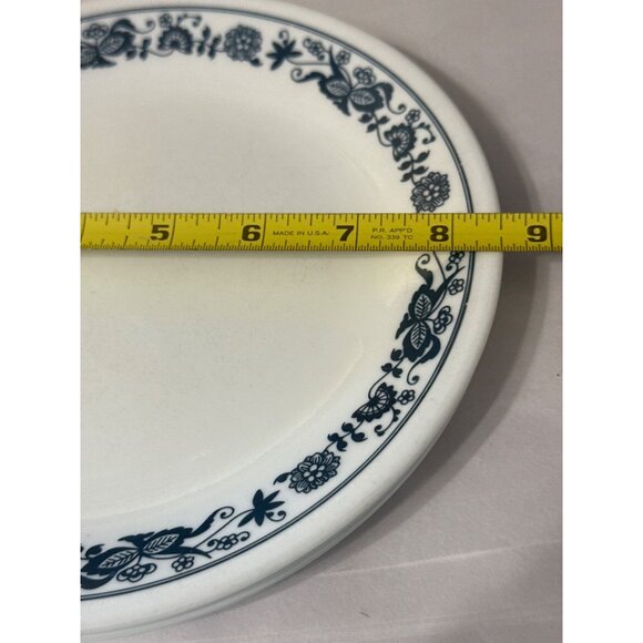 Corelle Set of 4 Old Town Blue Onion Pattern Luncheon Plates 8.5 Inch - Picture 5 of 5